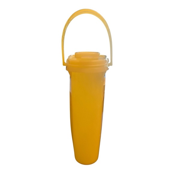 Tupperware Bright Yellow 70’s Sip and Store Container - Picture 5 of 9